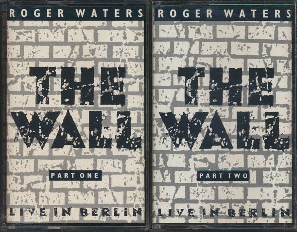 Roger Waters - The Wall Live In Berlin Part One / Part Two [Holland] - Cassette