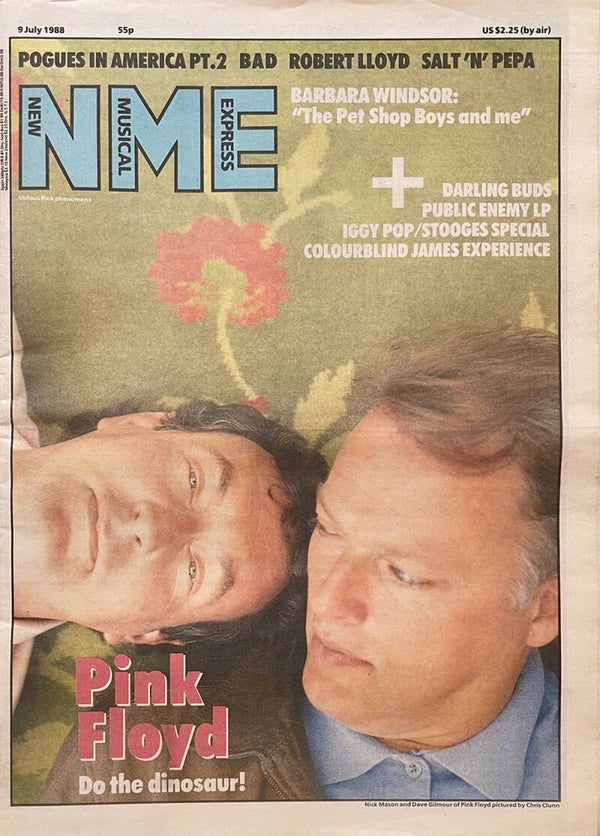 Pink Floyd - New Musical Express - 9 July 1988 [UK] - Magazine