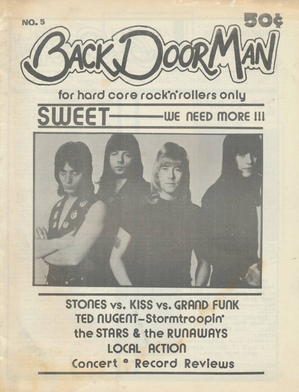 Pink Floyd et al. - Back Door Man - No. 5 - 1975 [USA] - Magazine