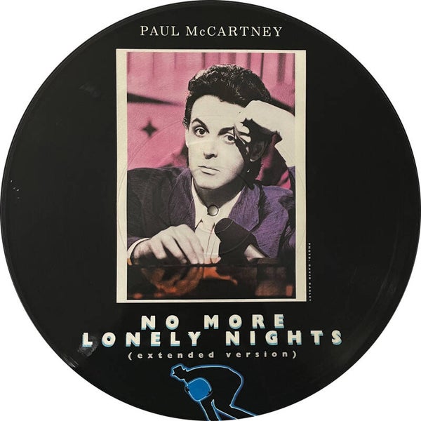 Paul McCartney - David Gilmour - No More Lonely Nights [UK, picture disc] - 12"