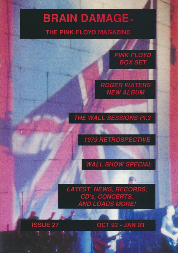Pink Floyd - Brain Damage 27, October 1992 [UK] - Magazine