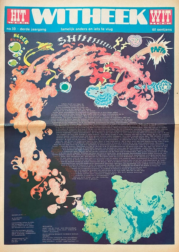 Pink Floyd et al. - Hitweek - May 3, 1968 [Holland] - Magazine