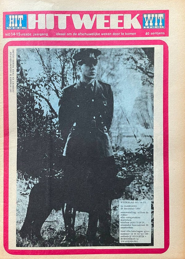 Pink Floyd et al. - Hitweek - December 20, 1968 [Holland] - Magazine