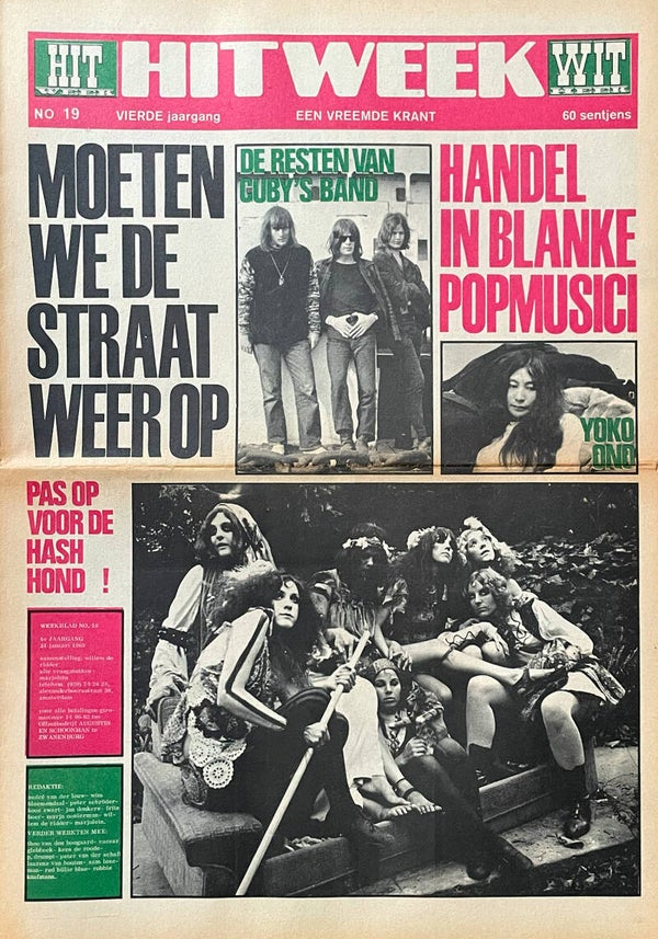 Pink Floyd et al. - Hitweek - January 24, 1969 [Holland] - Magazine