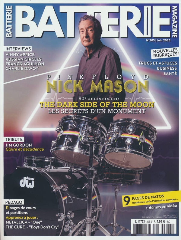 Pink Floyd - Batterie - June 2023 [France] - Magazine