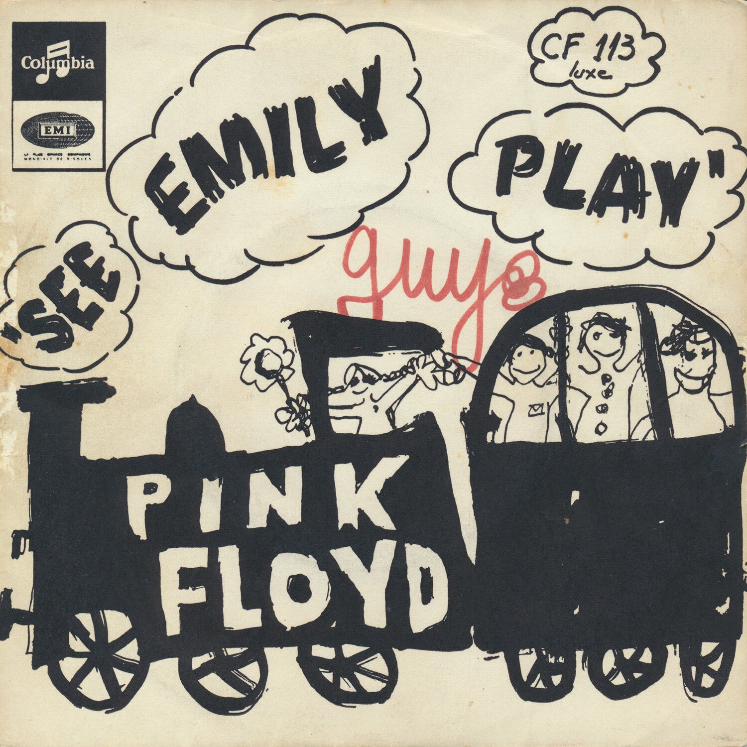 英7” Pink Floyd See Emily Play / Scarecrow DB8214 COLUMBIA /00080 The Pink Floyd – See Emily Play / Scarecrow – Vinyl (7