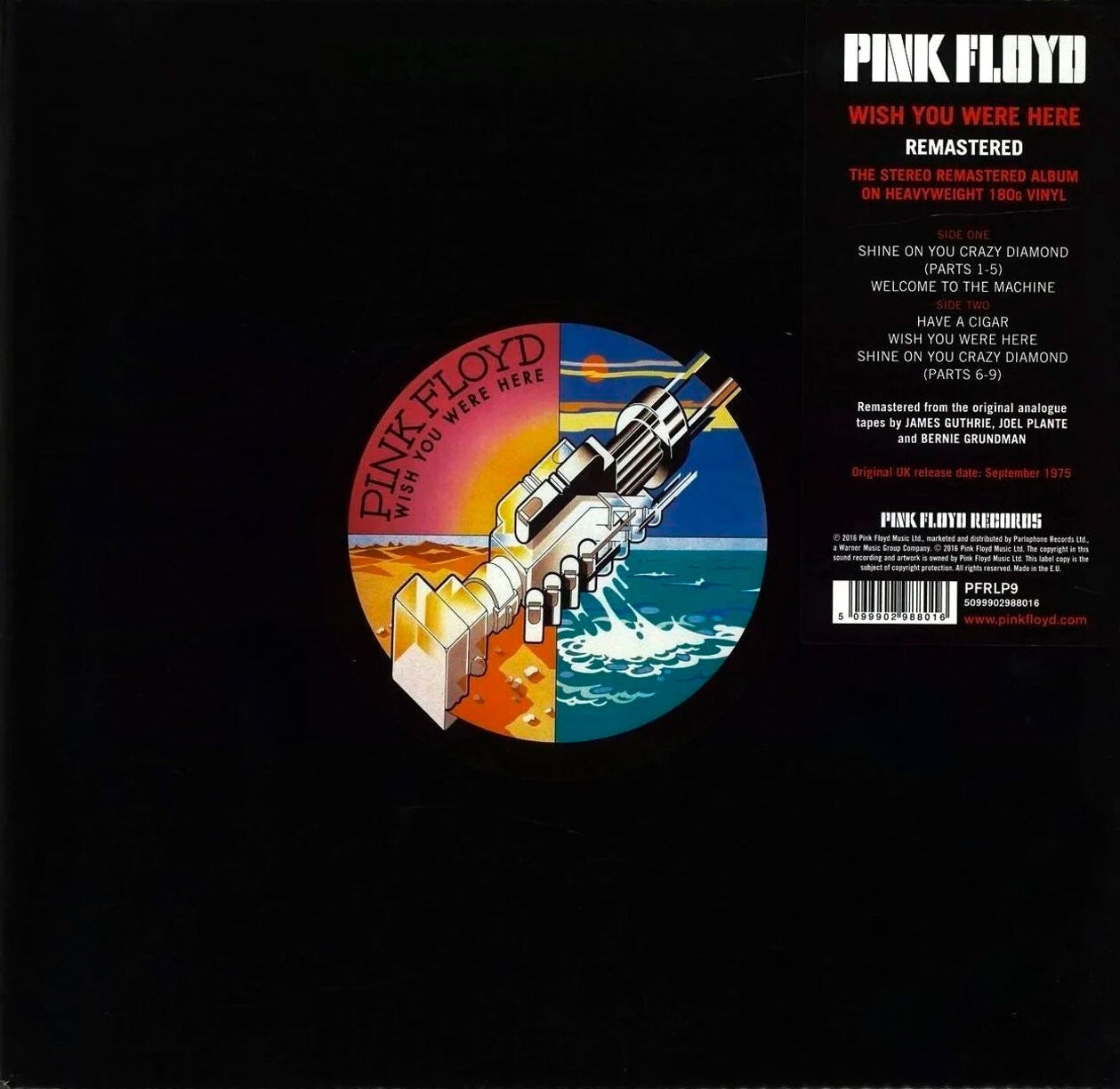 Pink Floyd -  Wish You Were Here [EU] - LP