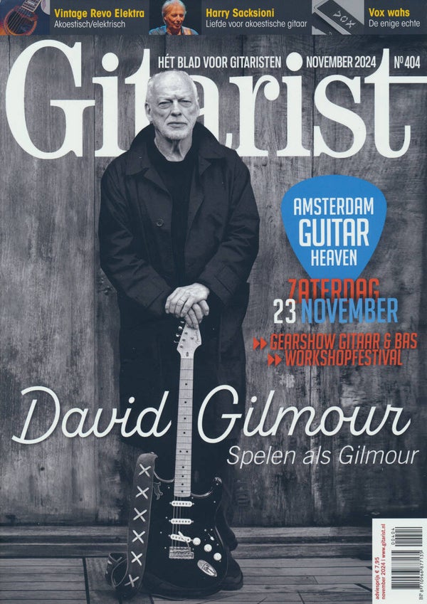 David Gilmour et al. - Gitarist - November 2024 [Holland] - Magazine