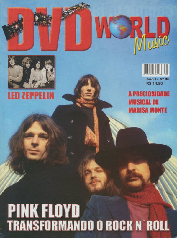 Pink Floyd - DVD Rock World - 1999 [Brazil] - Magazine