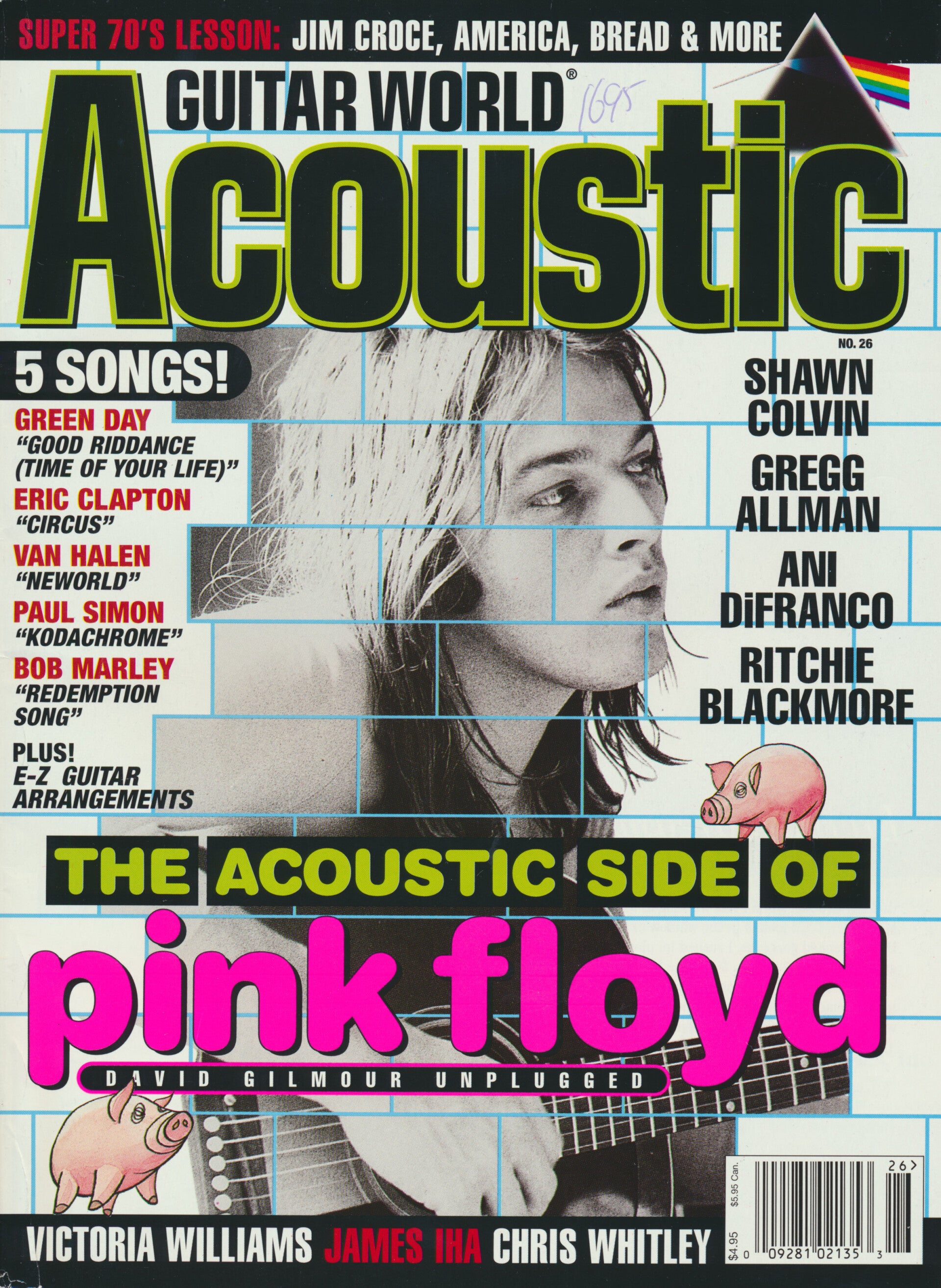 Pink Floyd et al. - Guitar World Acoustic 26 - 1998 [USA] - Magazine