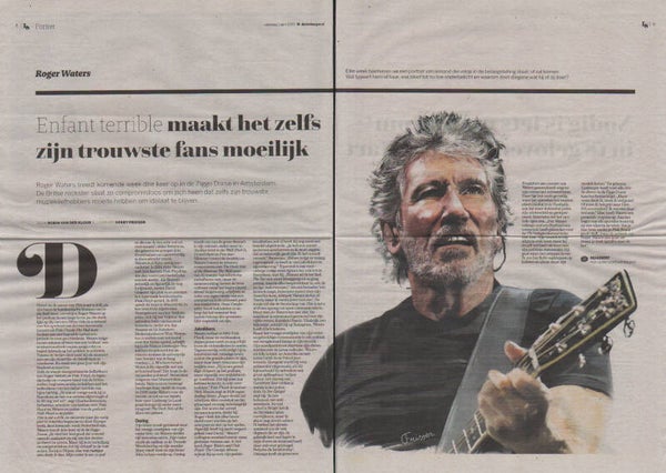 Roger Waters - De Limburger - April 1, 2023 [Holland] - Newspaper Article