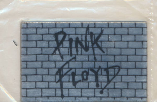 Pink Floyd - The Wall - 1980s [EU] - Metal Adhesive Plaque