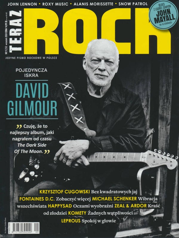 David Gilmour et al. - Teraz Rock - September 2024 [Poland] - Magazine