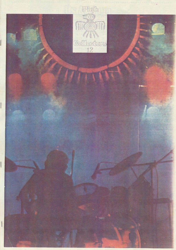Pink Floyd - Pink Collectors 12 - March 1992 [Italy] - Fanzine