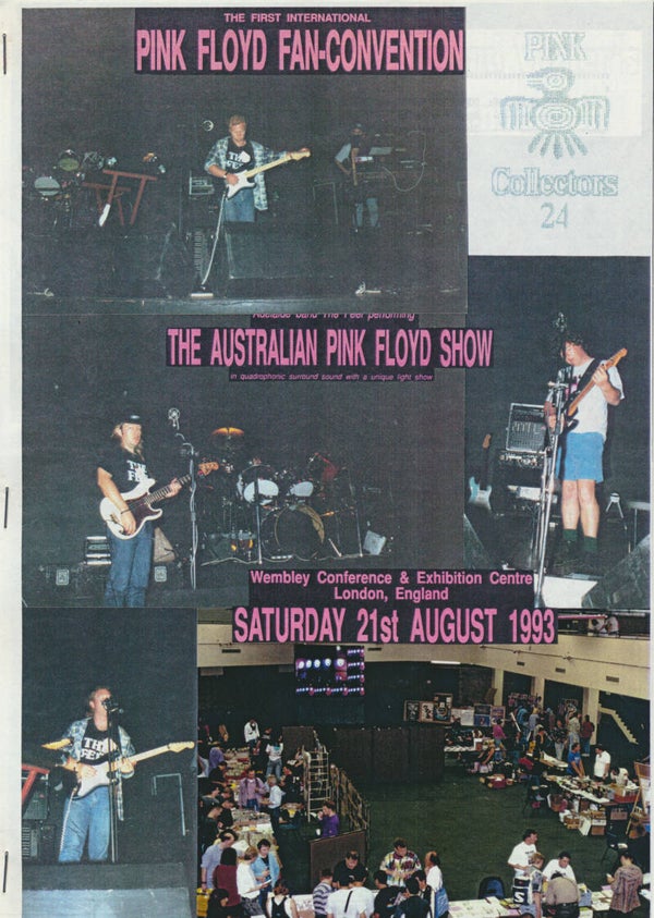 Pink Floyd - Pink Collectors 24 - October 1993 [Italy] - Fanzine
