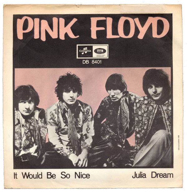 Pink Floyd - It Would Be So Nice [Sweden] - 7"