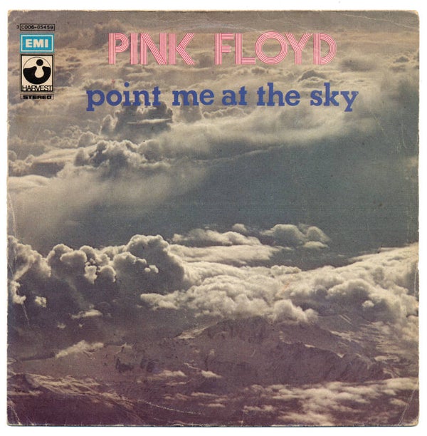 Pink Floyd - Point Me At The Sky [Italy] - 7"