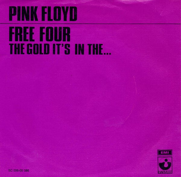 Pink Floyd - Free Four [Holland] - 7"