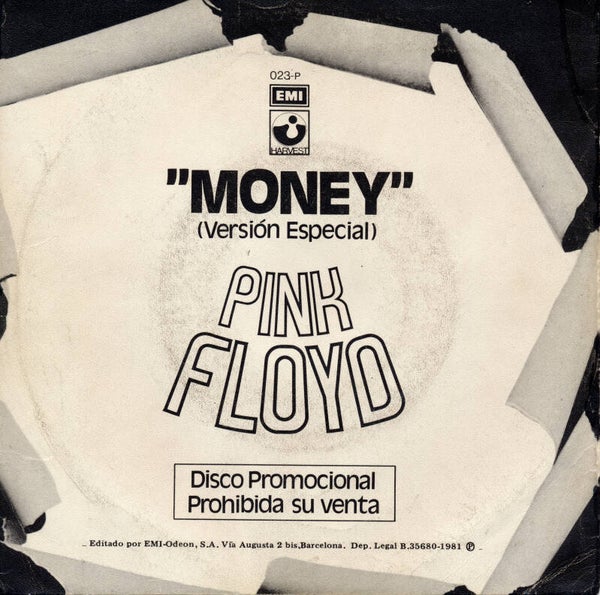Pink Floyd - Money [Spain, promo] - 7"