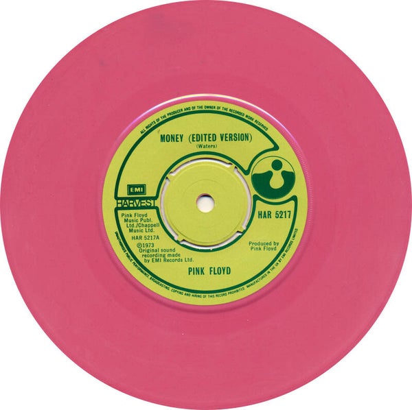 Pink Floyd - Money [UK, pink vinyl, promo] - 7"