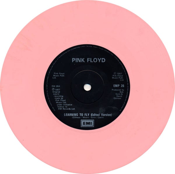 Pink Floyd - Learning To Fly [UK, pink vinyl] - 7"