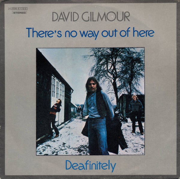 David Gilmour - There's No Way Out Of Here [Italy] - 7"