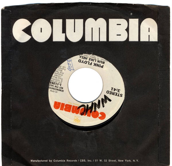 Pink Floyd - Run Like Hell [USA, promo] - 7"