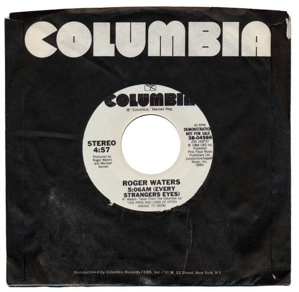 Roger Waters - Every Strangers Eyes [USA, promo] - 7"