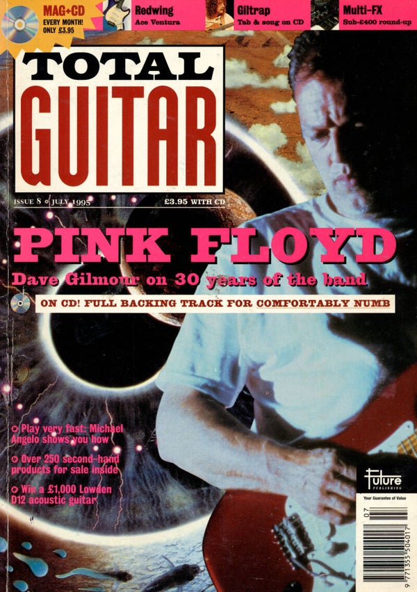 Pink Floyd - Total Guitar 8 - July 1995 [UK] - Magazine