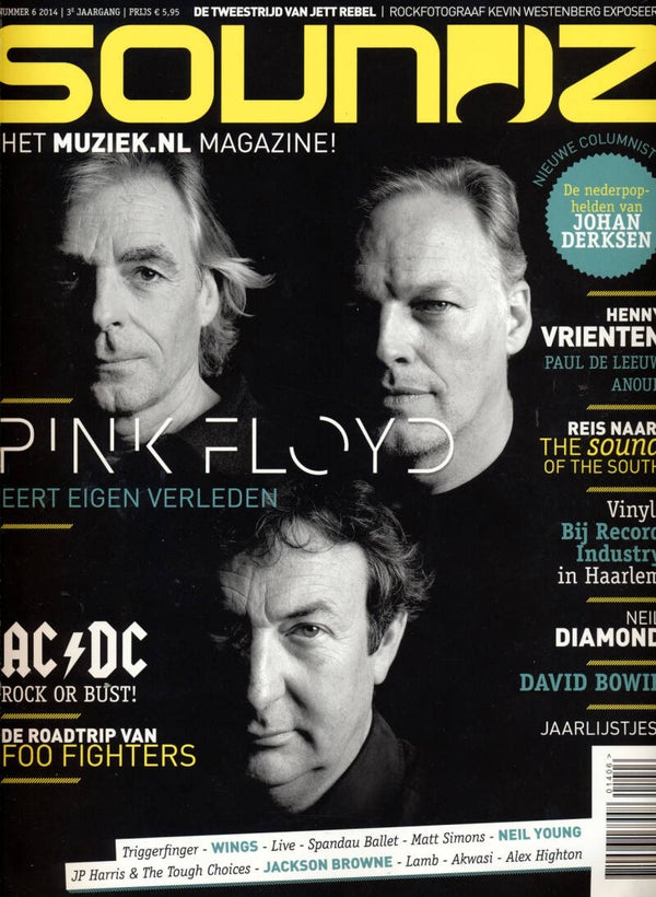 Pink Floyd  - Soundz 6, 2014 [Holland] - Magazine