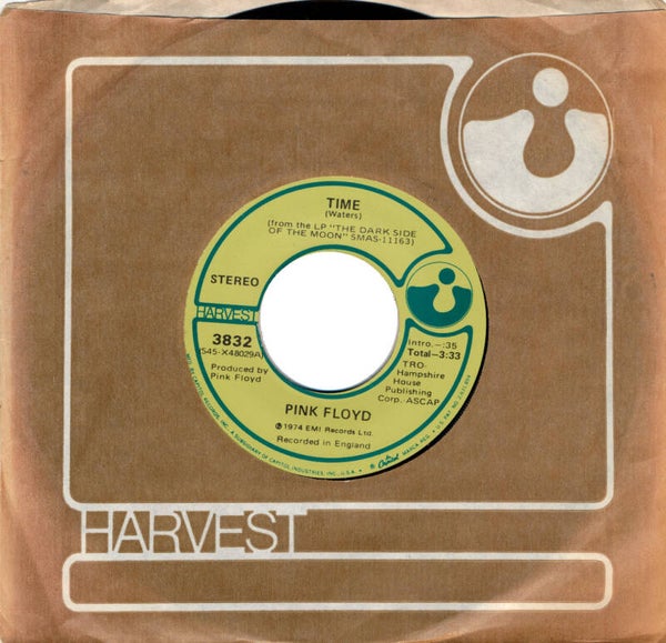 Pink Floyd - Time/Us And Them [USA] - 7"