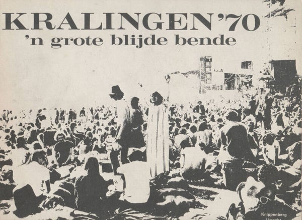 Pink Floyd et al. - Kralingen '70 - 'n Grote Blijde Bende [Holland] - Book