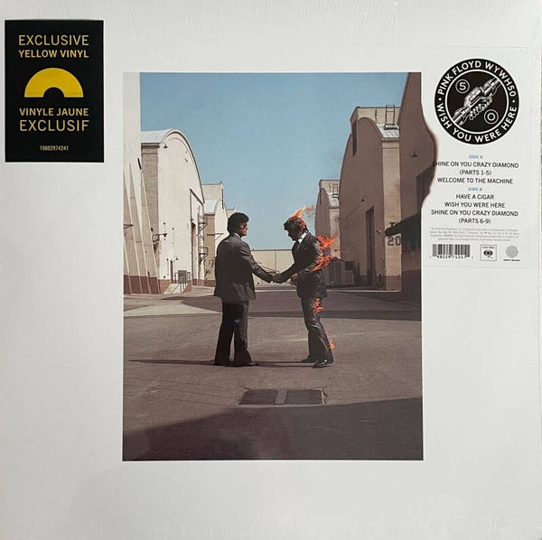 Pink Floyd - Wish You Were Here [Canada, Yellow Vinyl, Walmart] - LP
