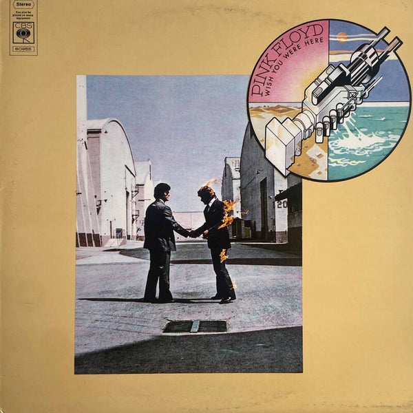Pink Floyd - Wish You Were Here [Israel, 33453-1A 2A / PBL 33453] - LP