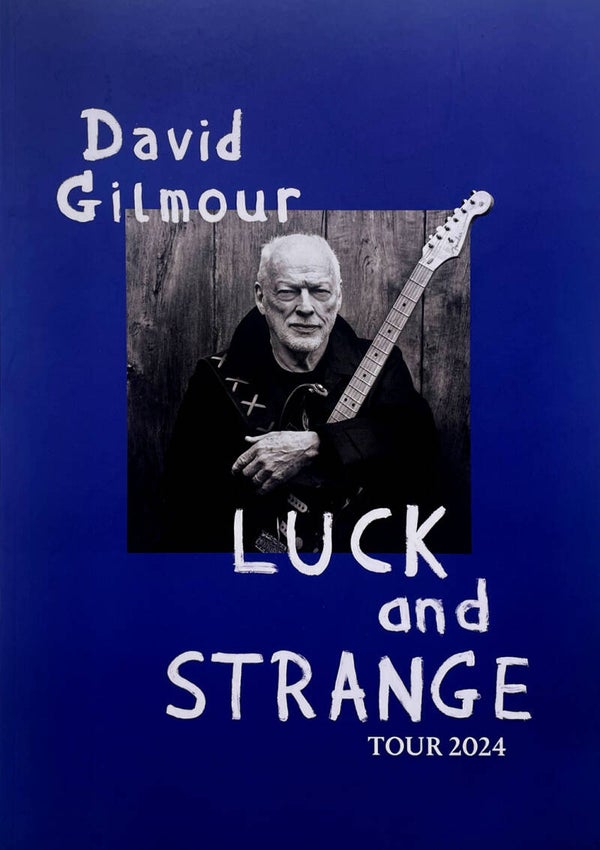 David Gilmour - Luck And Strange - 2025 [UK] - Tour Programme