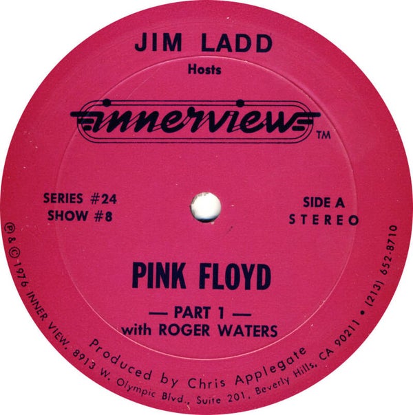 Pink Floyd - The Final Cut - Inner View Series #24 Show #8-9 [USA, radio show promo] - 2LP