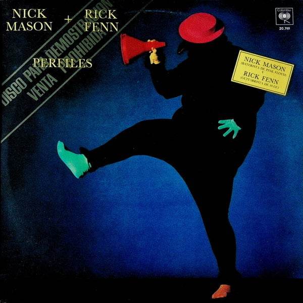 Nick Mason + Rick Fenn - Perfiles (Profiles) [Argentina, promo] - LP