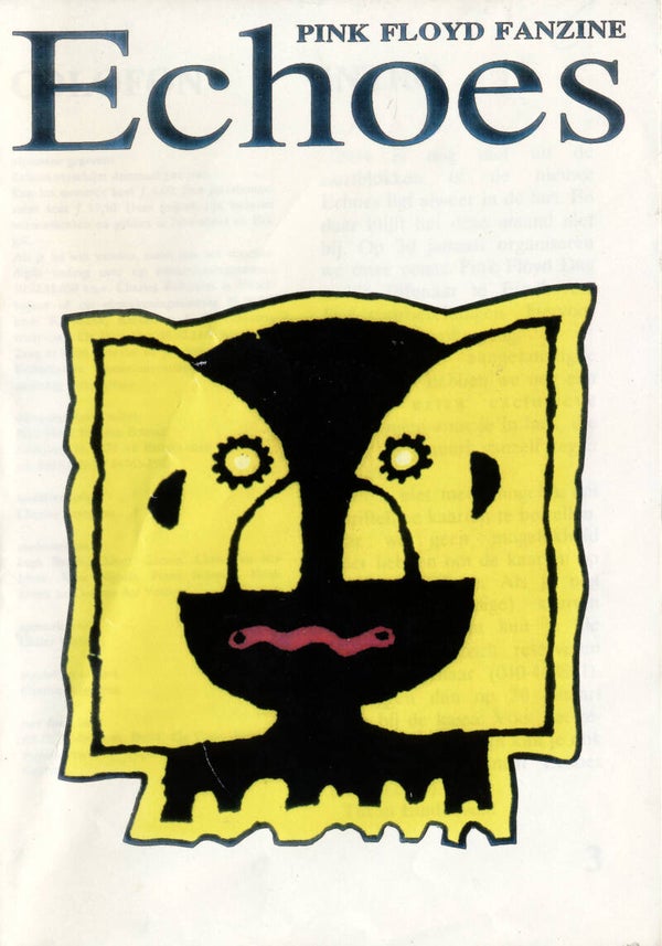 Pink Floyd - Echoes 8, January 1994 [Holland] - Fanzine