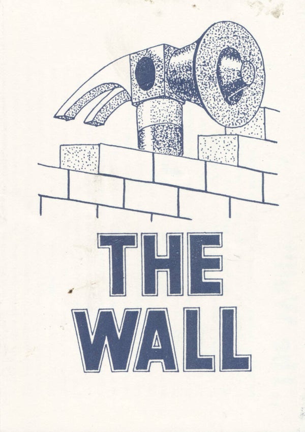 Pink Floyd - The Wall - Berlin 1990 [Germany] - Brochure