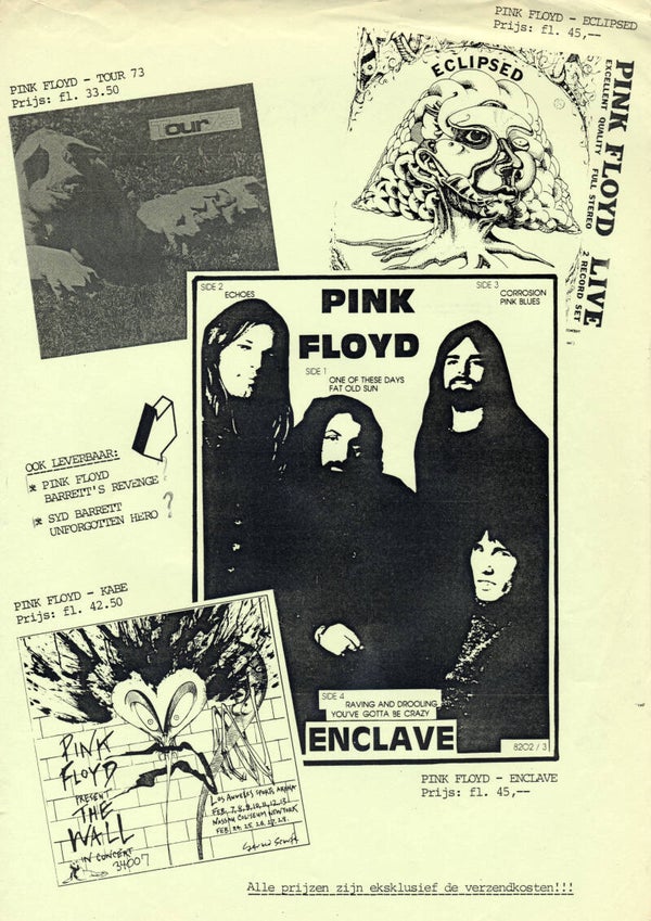 Pink Floyd - Pink Floyd Fanblad - 1979 [Holland] - Sales Brochure