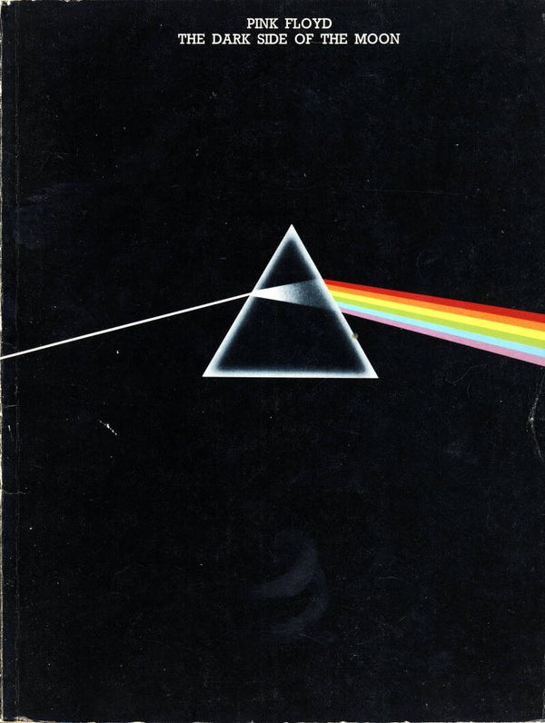 Pink Floyd - The Dark Side Of The Moon - 1973 [UK] - Tablature / Sheet Music Book