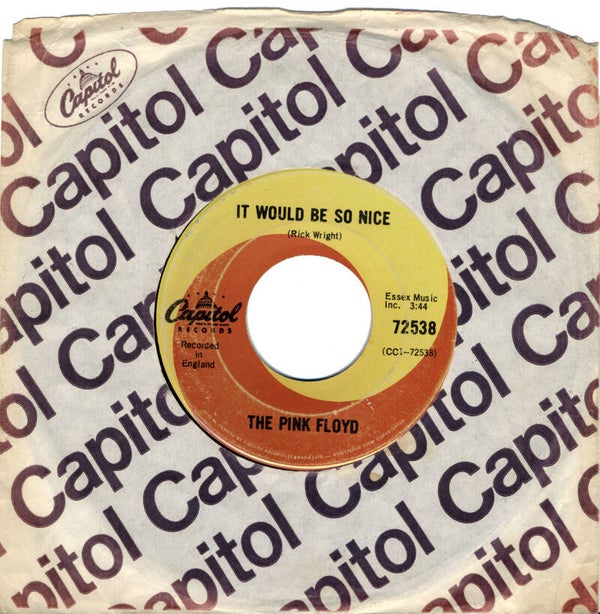Pink Floyd - It Would Be So Nice [Canada] - 7inch