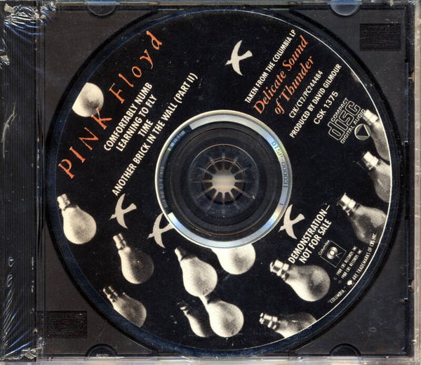 Pink Floyd - Taken From The Columbia LP Delicate Sound Of Thunder [USA, promo] - CD