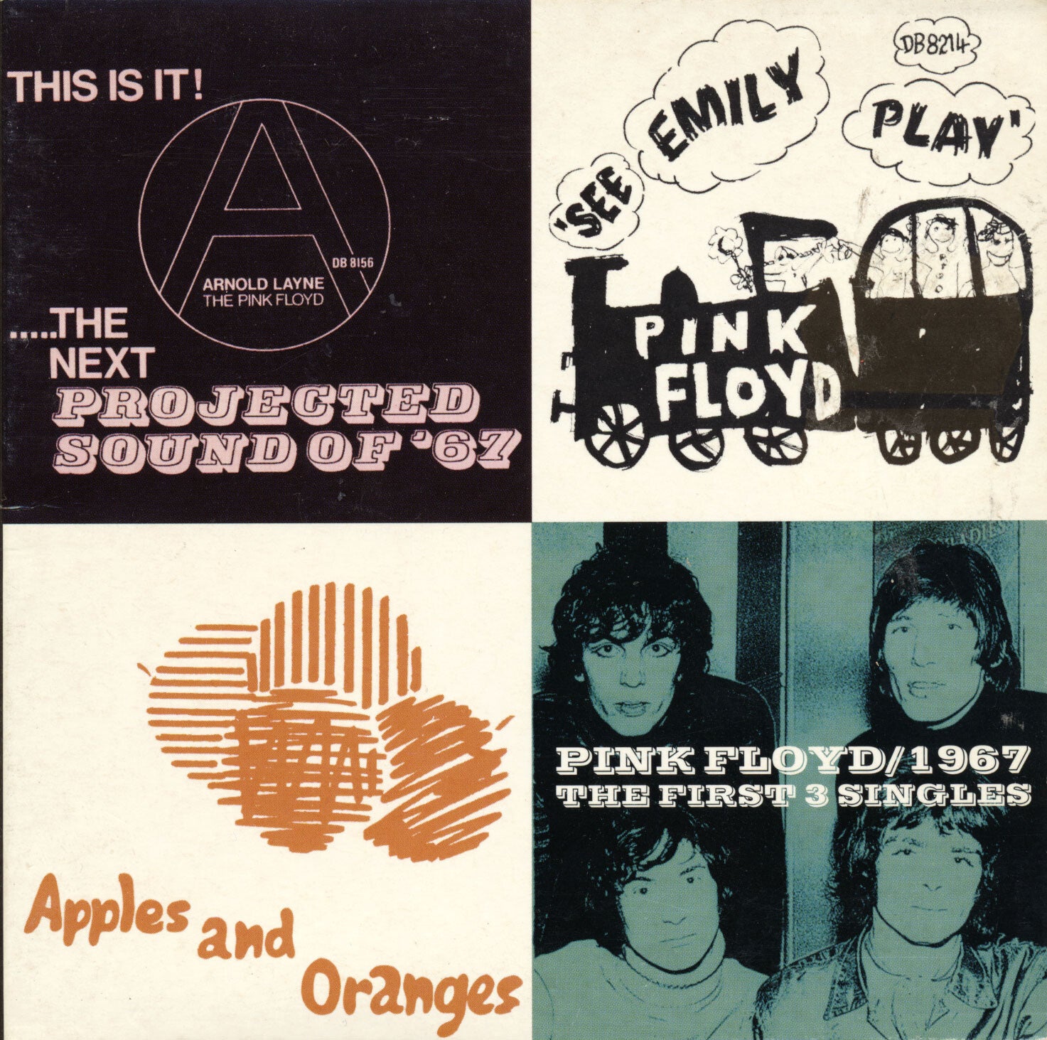 Pink Floyd - 1967 / The First 3 Singles [Holland/UK] - CD