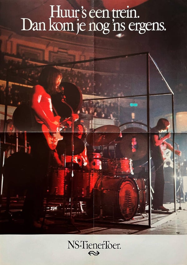 Pink Floyd - Dutch Railways (NS) Tienertoer - 1978 [Holland] - Poster