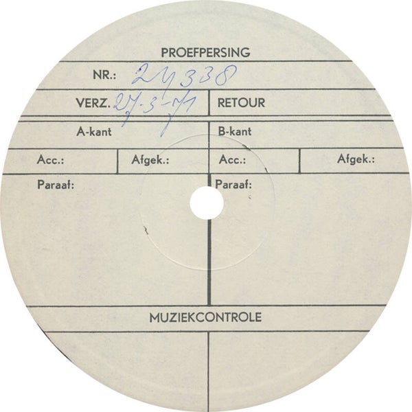 Pink Floyd et al. - Harvest Sweeties [Holland, test pressing] - LP