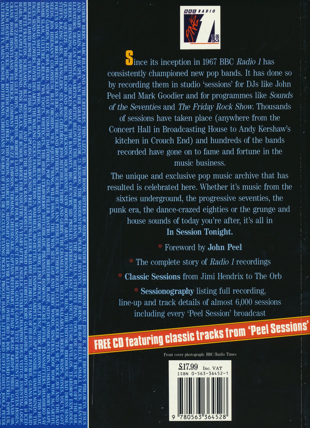 Various In Session Tonight Ken Garner UK Book FLOYDSTUFF various-in-session-tonight-ken-garner-uk-book-floydstuff