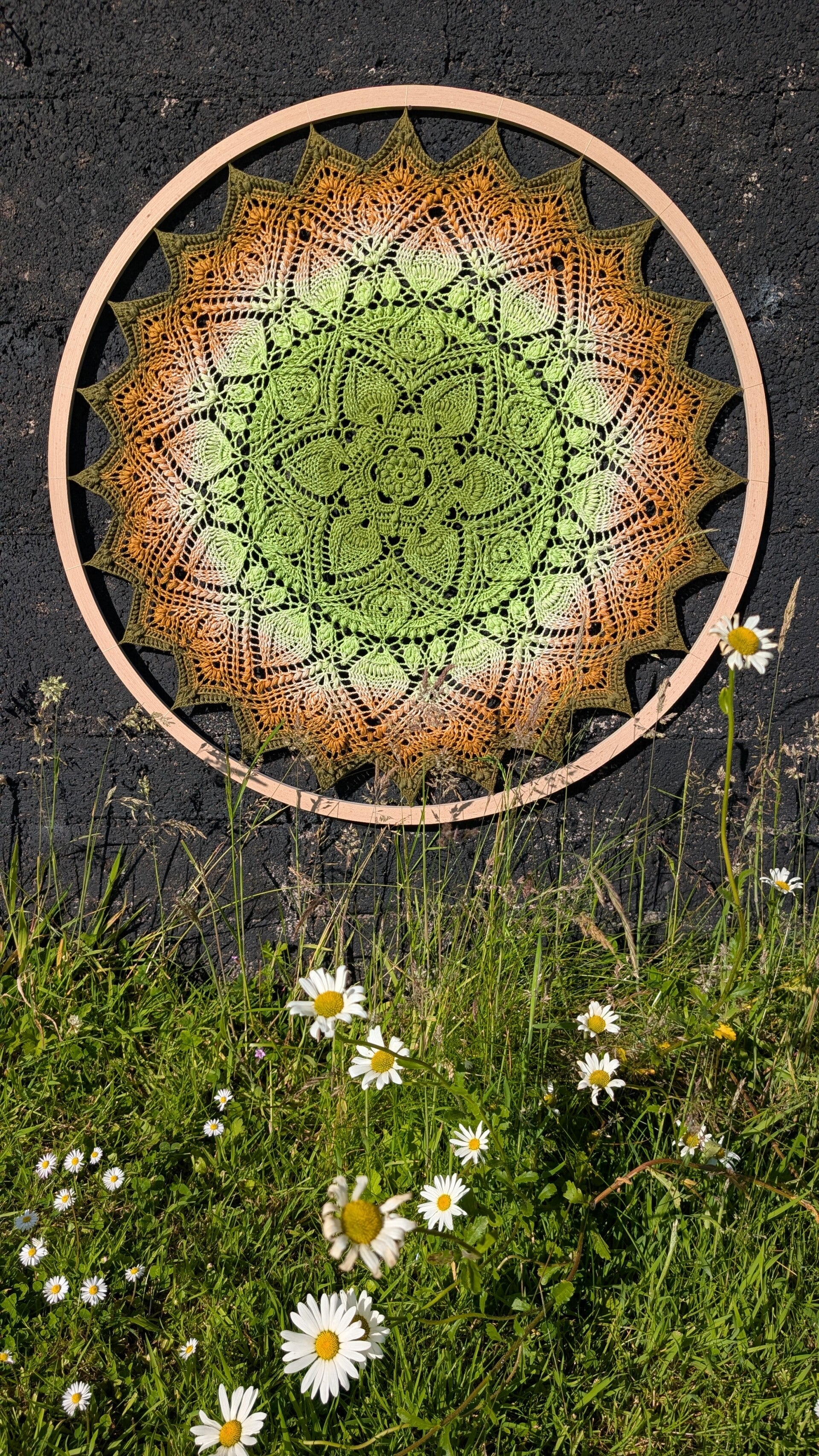 Irish wild summer mandala 80cm