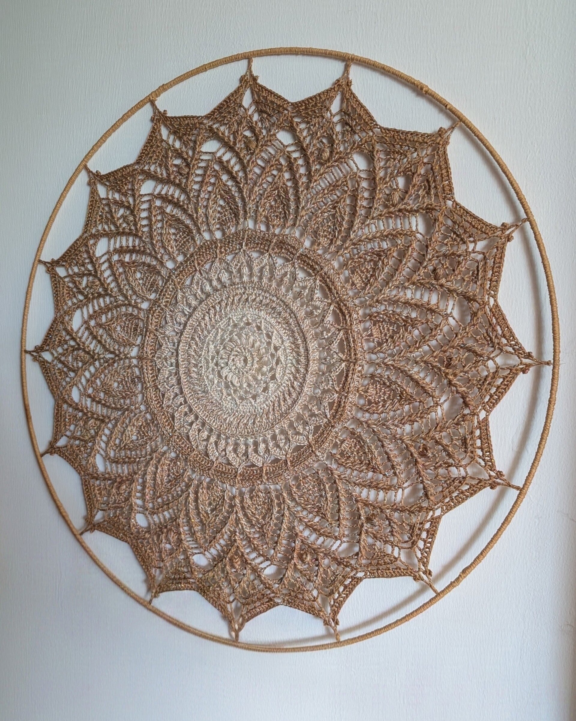 Silk Road Gold mandala 50cm
