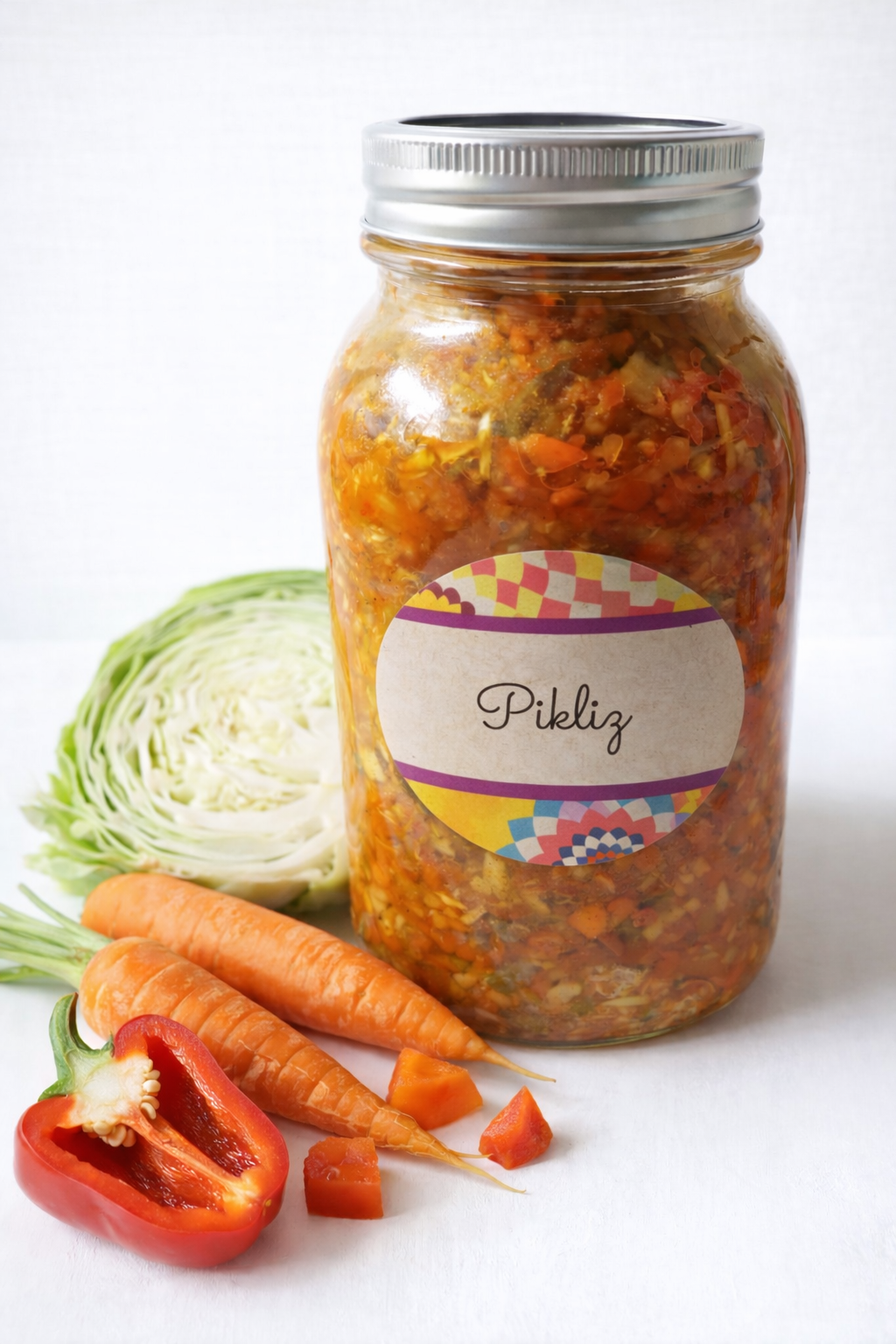 Pikliz (bocal de 750 ml)
